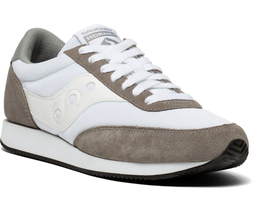 Saucony Hornet Women's Originals White / Grey | Canada 018KORI